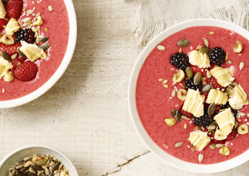High Fibre Smoothie Bowl Recipe - Easy Recipes - Fibre One